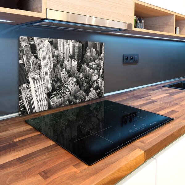 Kuchyňská deska skleněná New York z ptačího pohledu pl-ko-80x52-f-93794571