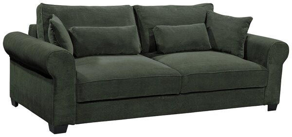ROZKLÁDACÍ POHOVKA, textil, tmavě zelená MID.YOU - Rozkládací pohovky, Online Only