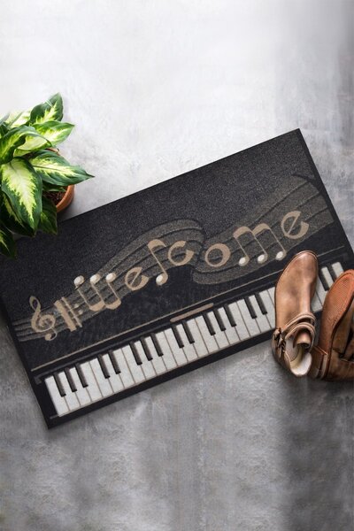 Conceptum Hypnose Rohožka Piano 40 x 60 cm černá/bílá