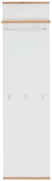 ŠATNÍ PANEL, bílá, dub artisan, 45/169/28 cm Xora - Šatní panely