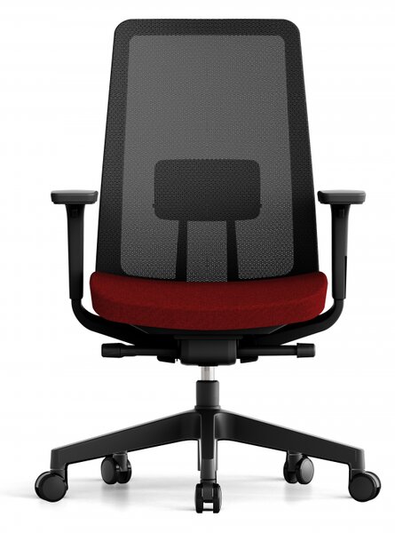 Kancelářská ergonomická židle K10 — více barev Černá