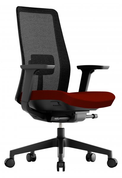 Kancelářská ergonomická židle K10 — více barev Černá