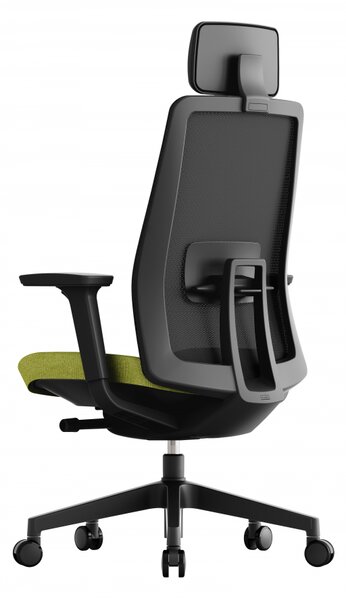 Kancelářská ergonomická židle K10 — více barev Černá