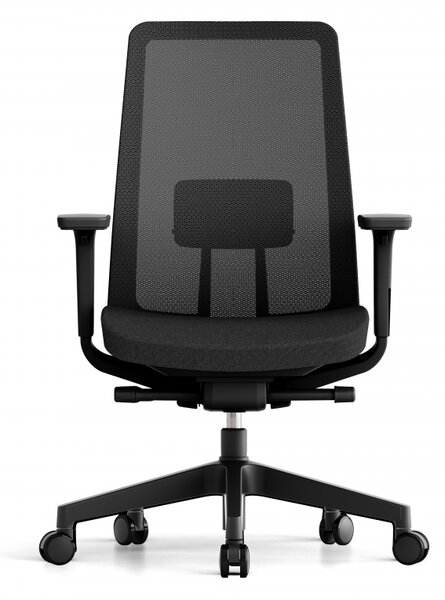 Kancelářská ergonomická židle K10 — více barev Černá