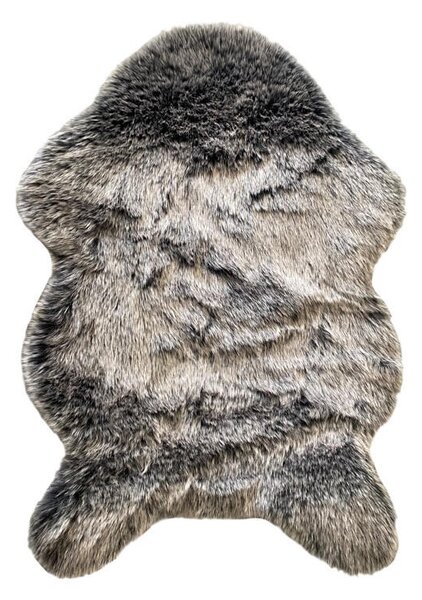 UMĚLÁ KOŽEŠINA, 55/80 cm, antracitová - Kůže