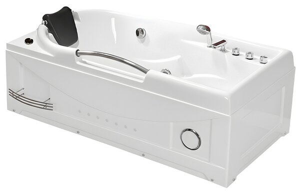BPS-koupelny Hydromasážní vana HYD-RA634 168x85 bez ohřevu vody