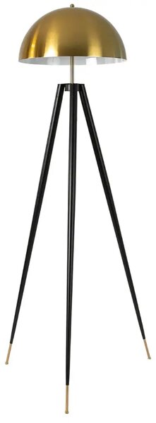 Angel Cerdá Zlato-černá kovová stojací lampa No. 8100, 160 cm
