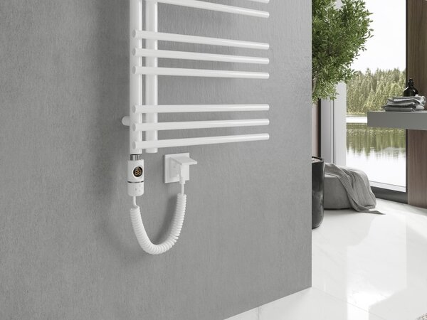 Mexen Neptun, elektrické topné těleso 1400 x 500 mm, 600 W, bílá, W101-1400-500-2600-20