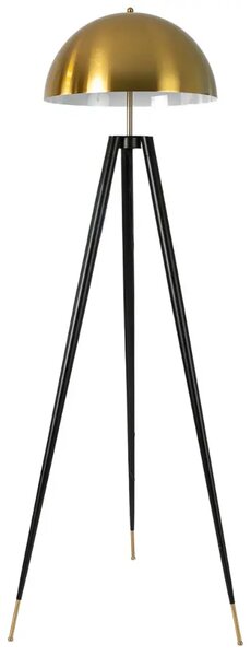 Angel Cerdá Zlato-černá kovová stojací lampa No. 8100, 160 cm