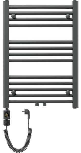 Mexen Ares, elektrické topné těleso 700 x 500 mm, 300 W, antracitová, W102-0700-500-2300-66