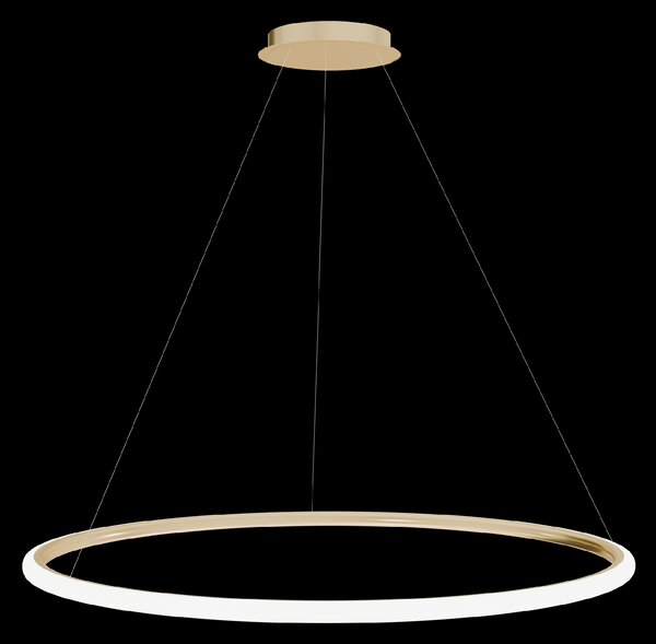 Toolight Závěsné LED osvětlení Modern D14 LHJ001-CP 40 cm zlaté