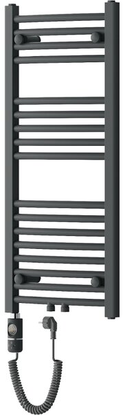 Mexen Ares, elektrické topné těleso 900 x 400 mm, 300 W, antracitová, W102-0900-400-2300-66