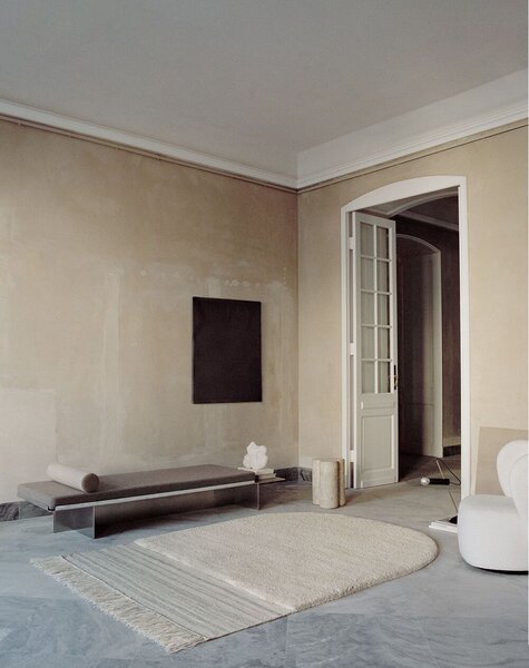 Linie Design Vlněný koberec Eternal Eye Natural, přírodní Rozměr: 140x200 cm