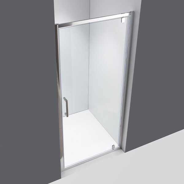 BPS-koupelny Sprchové dveře HYD-ZOCR 80 chrom/transparent pro instalaci do niky - bez vaničky