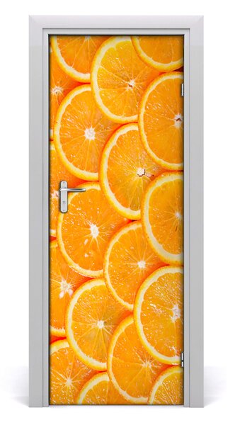 Fototapeta na dveře samolepící pomeranče 95x205 cm