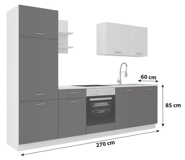 KUCHYŇSKÁ LINKA PROMO 270 cm - Online Only kuchyňské linky, Online Only