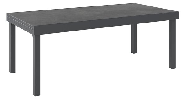 ZAHRADNÍ STŮL, kov, plast, 200/320/75/100 cm Ambia Garden - Online Only zahradní nábytek, Online Only