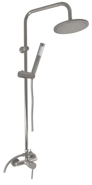 Slezák - RAV Sprchový komplet se směšovací baterií SEINA - SE982.5/7-61MGL, Metal Grey lesk