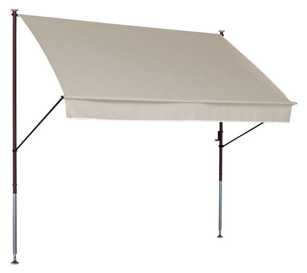 Upínací markýza Angerer (béžová, šířka 300 cm) (100274400076)