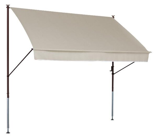 Upínací markýza Angerer (béžová, šířka 300 cm) (100274400076)