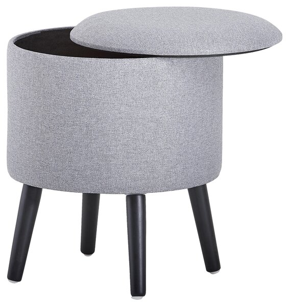 TABURET, dřevo, textil, kompozitní dřevo, 40/46/40 cm Ambia Home - Taburety