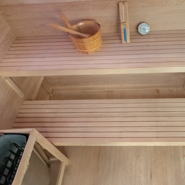 BPS-koupelny Finská sauna Relax HYD-6195 180x160, 4-5 osob