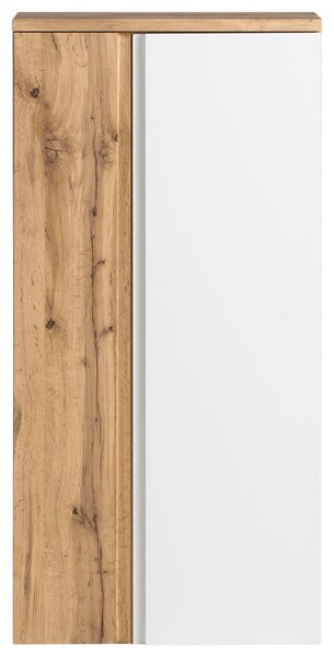 MIDI SKŘÍŇKA, bílá, dub wotan, 65/130/35 cm Held - Úzké skříňky do koupelny, Online Only