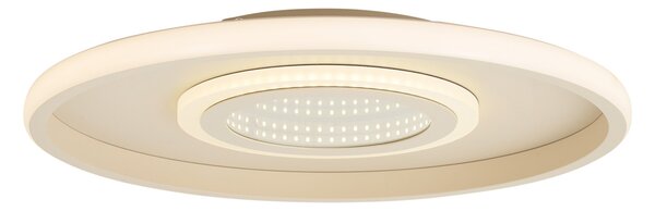 Moderní stropní svítidlo bílé vč. LED 3-stupňový vypínač - Frini