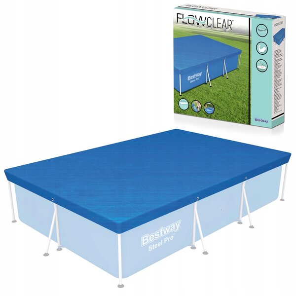 Bestway krycí plachta na bazén s konstrukcí 3 x 2,01 x 0,66 m 58106
