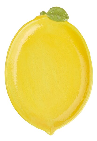 LEMON Talíř 20 cm - žlutá