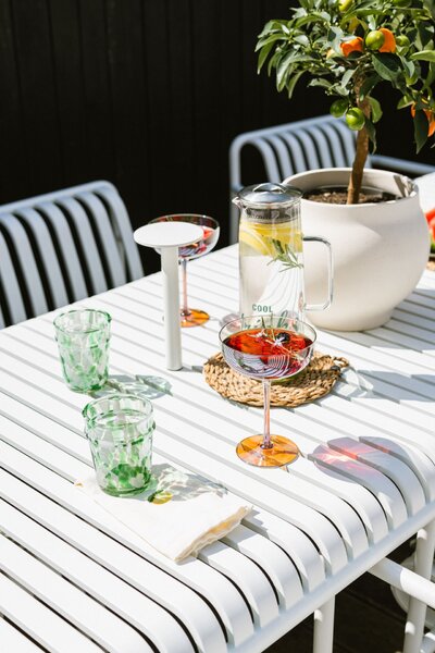 Látkový ubrousek s výšivkou Summer Vibe Lemon