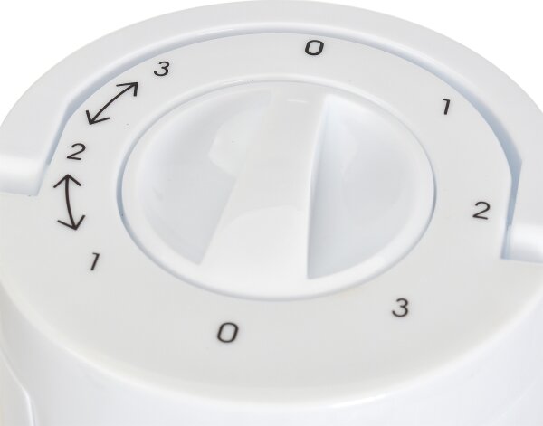 Stojací ventilátor TOWER 30W/230V bílá