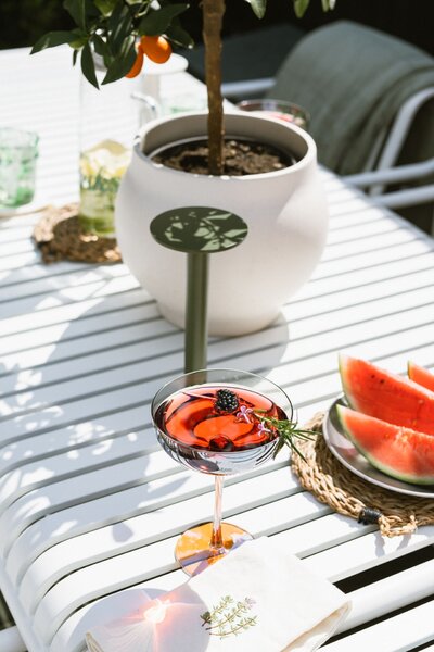 Látkový ubrousek s výšivkou Summer Vibe Thyme