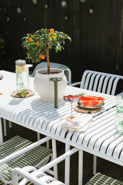 Látkový ubrousek s výšivkou Summer Vibe Thyme