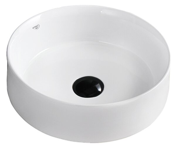 BPS-koupelny Keramické umyvadlo na desku HYD-LA-WH-360 ø36 cm, bílé