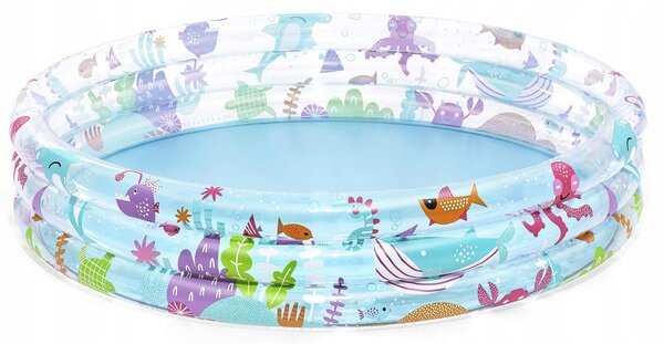 Bestway Nafukovací Bazén pro děti MOŘSKÝ SVĚT 152x30cm 51004
