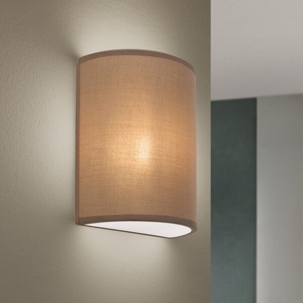 Orion WA2-1351/1Braun Nástěnná lampa UFO hnědá textilie