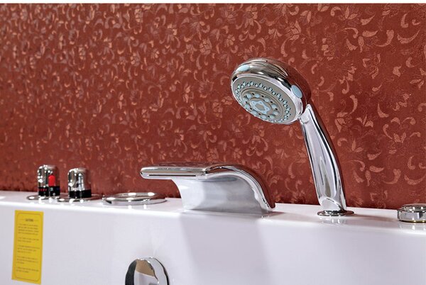 BPS-koupelny Hydromasážní vana HYD-LE659 180×90 bez ohřevu vody