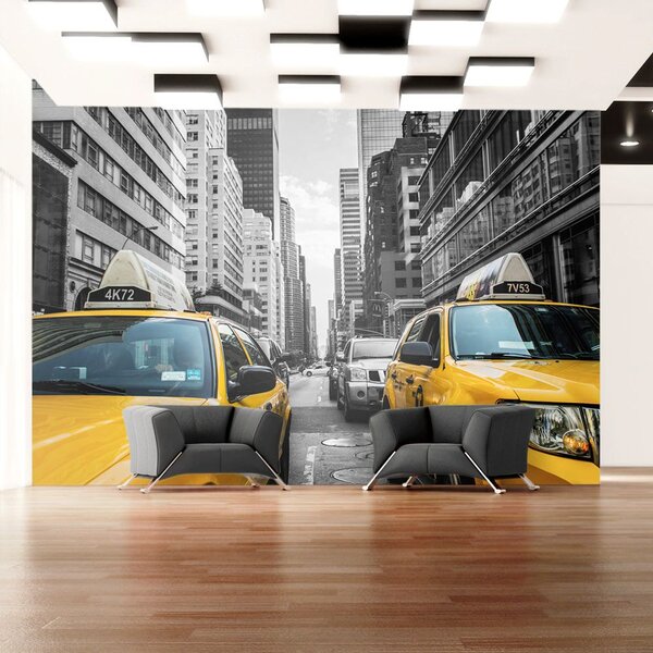 Fototapeta - Taxi v New Yorku + zdarma lepidlo - 200x140