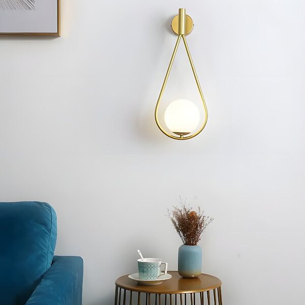 Toolight Nástěnné osvětlení Modern G094-1W zlaté