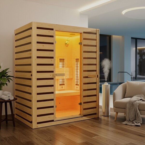BPS-koupelny Infrasauna Relax HYD-6713 153x110, 2-3 osoby