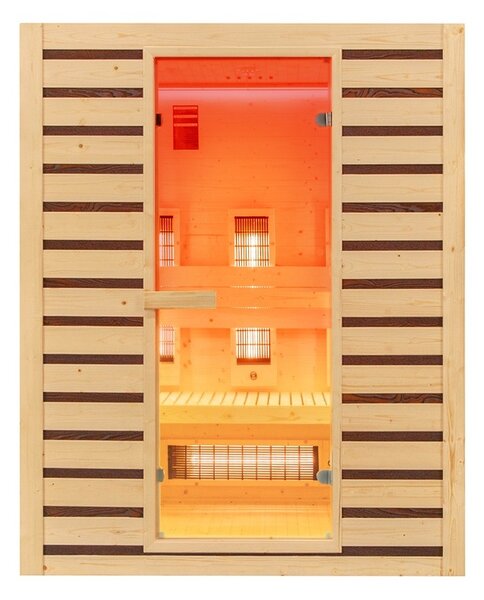 BPS-koupelny Infrasauna Relax HYD-6713 153x110, 2-3 osoby