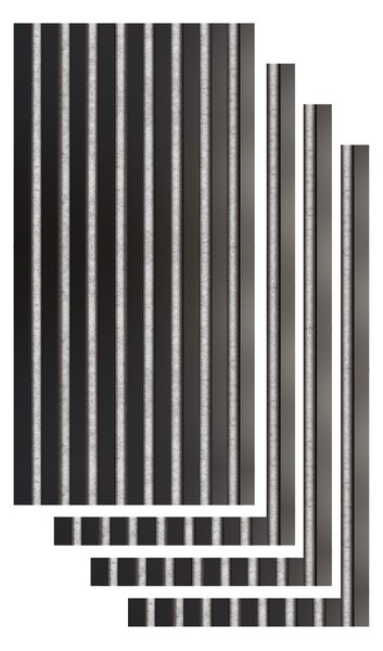 Windu Akustické obkladové panely, dekor Černá 800x400mm, 4ks, 0,32m2