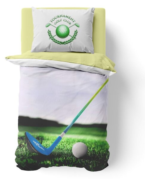 Kvalitex bavlna povlečení Golf 3D 140x200 70x90 1x 140/200, 1x 70/90cm