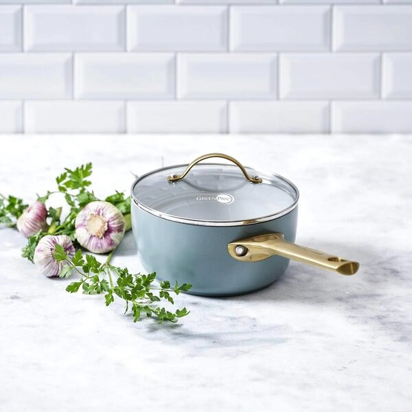 Rendlík s poklicí Padova, 18 cm, blankytně modrá - GreenPan