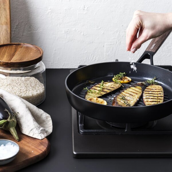 Grilovací pánev Eco-Smartshape, 28 cm, tmavá rukojeť - GreenPan