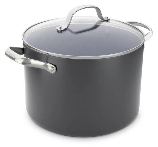 Hrnec s poklicí Venice Pro, 24 cm, šedá - GreenPan