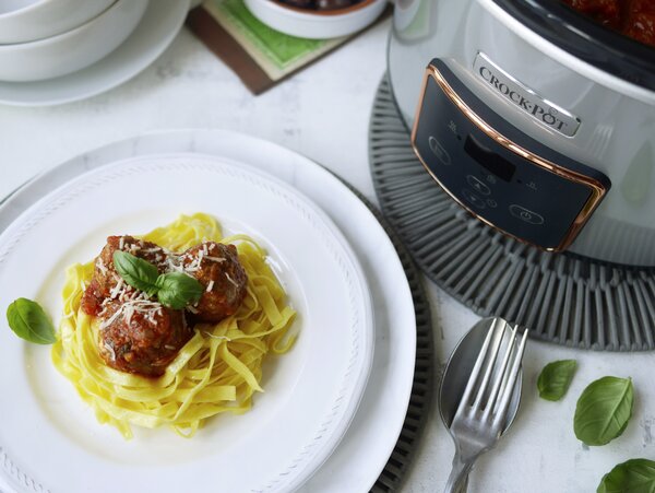 Pomalý hrnec Crockpot 3,5l stříbrný/měď (CSC059X)