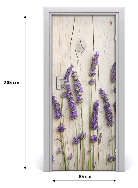 Fototapeta na dveře Levandule 85x205 cm