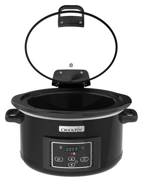CrockPot Pomalý hrnec 4,7 l černý, časovač (CSC052X)